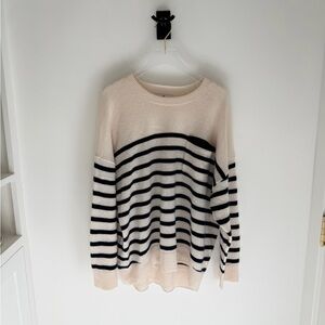 Banana Republic Striped Cashmere Sweater